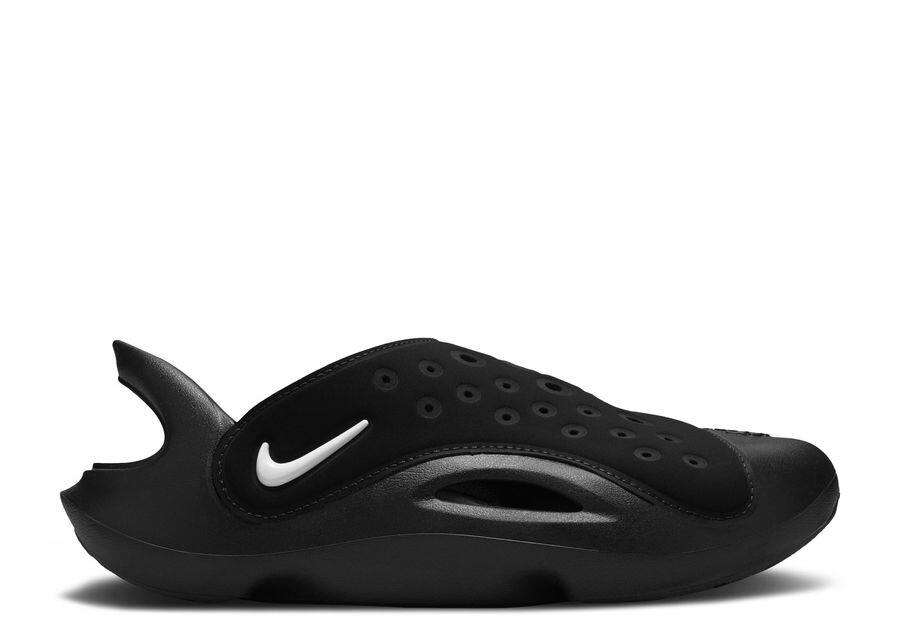 

Кроссовки Nike Aqua Swoosh Sandal Gs 'Black', черный