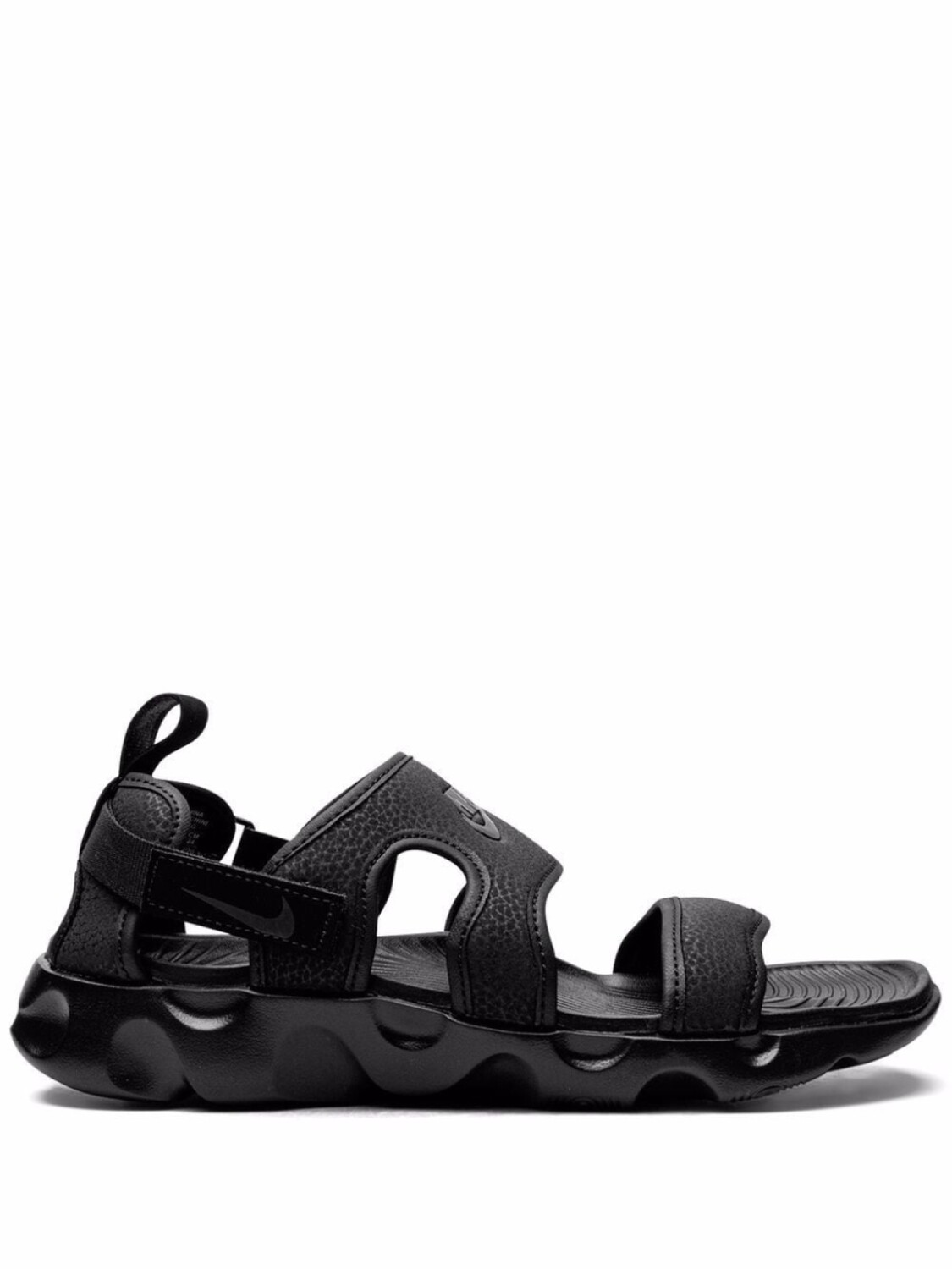 

Сандалии Owaysis Triple Black Nike, черный