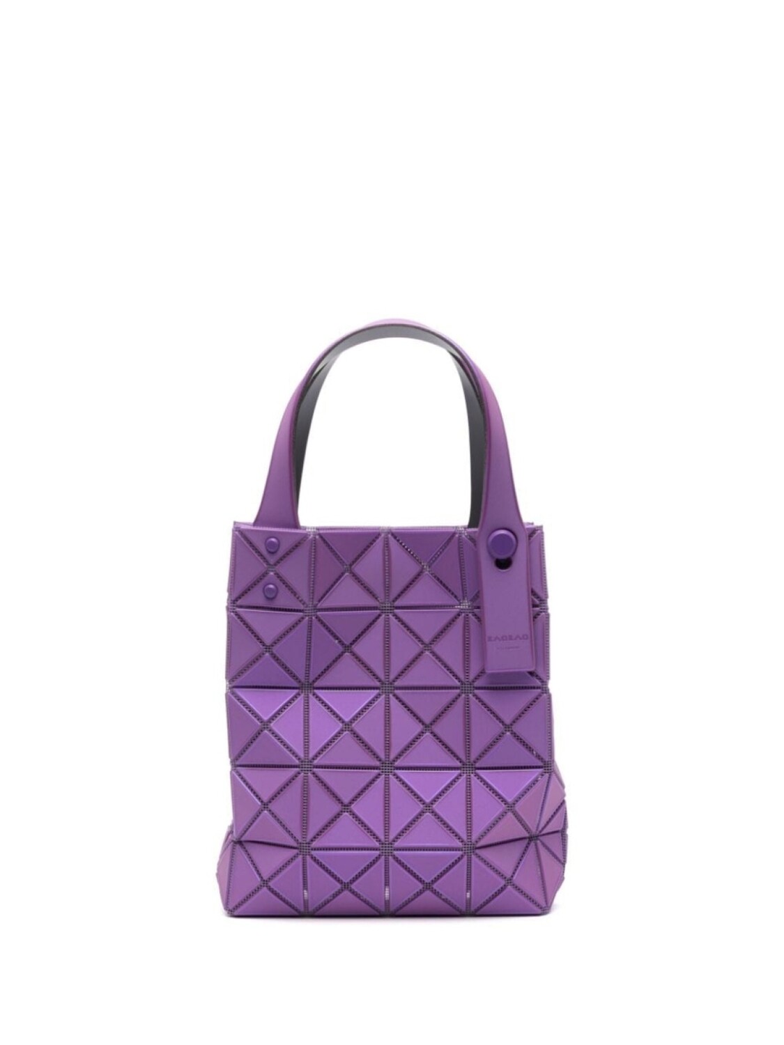 

Bao Bao Issey Miyake сумка-тоут Lucent Boxy размера мини, фиолетовый