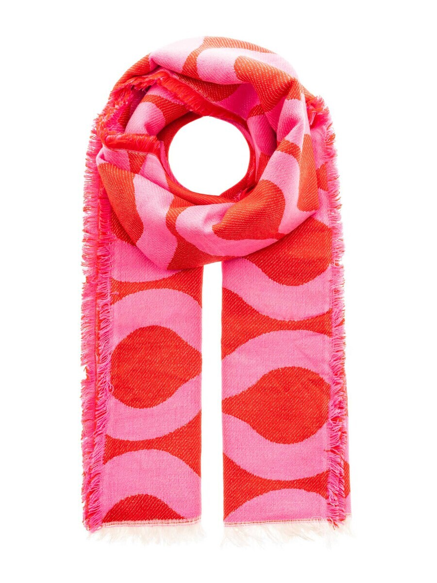 

Шарф Zwillingsherz Scarf, розовый