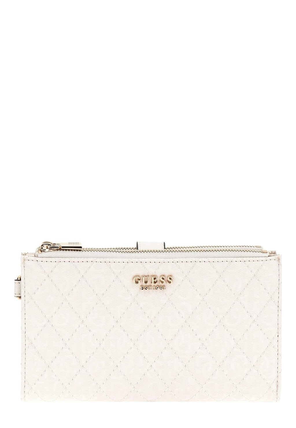 

Кошелек YARMILLA SLG DBL ZIP ORGANIZER Guess, белый