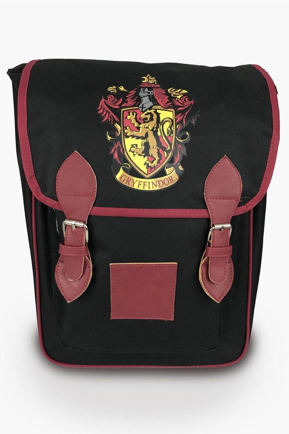 Рюкзак с клапаном Гарри Поттера Гриффиндора Groovy, черный картина гарри поттер гриффиндорский герб