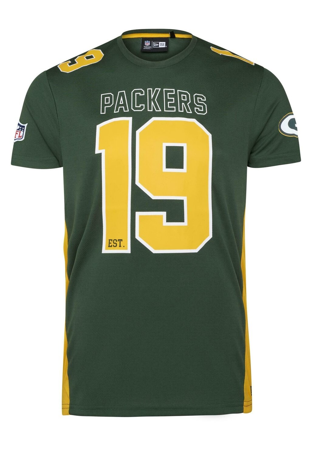 

Футболка с принтом BAY PACKERS NFL ESTABLISHED NUMBER New Era, цвет grün