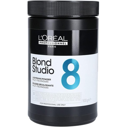 L'Oreal Blond Studio 8 Multi-Techniques Осветляющая пудра 500 г l oreal professionnel blond studio freehand techniques powder осветляющая пудра для открытых техник 350гр