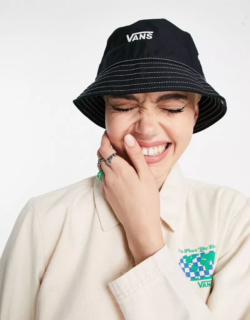

Черная панама Vans Hankley, Коричневый