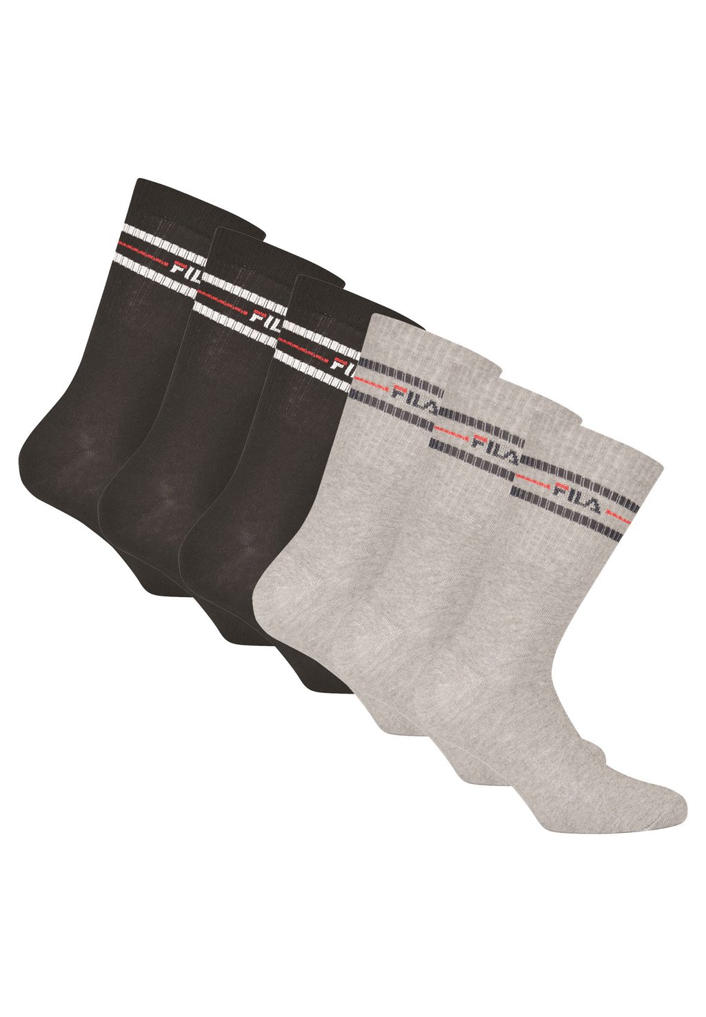 Носки Fila, цвет schwarz/grau носки go in kniestrümpfe цвет 2x schwarz grau