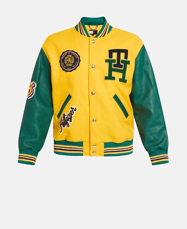 

Шерстяной блузон Tommy Hilfiger, светло-желтого