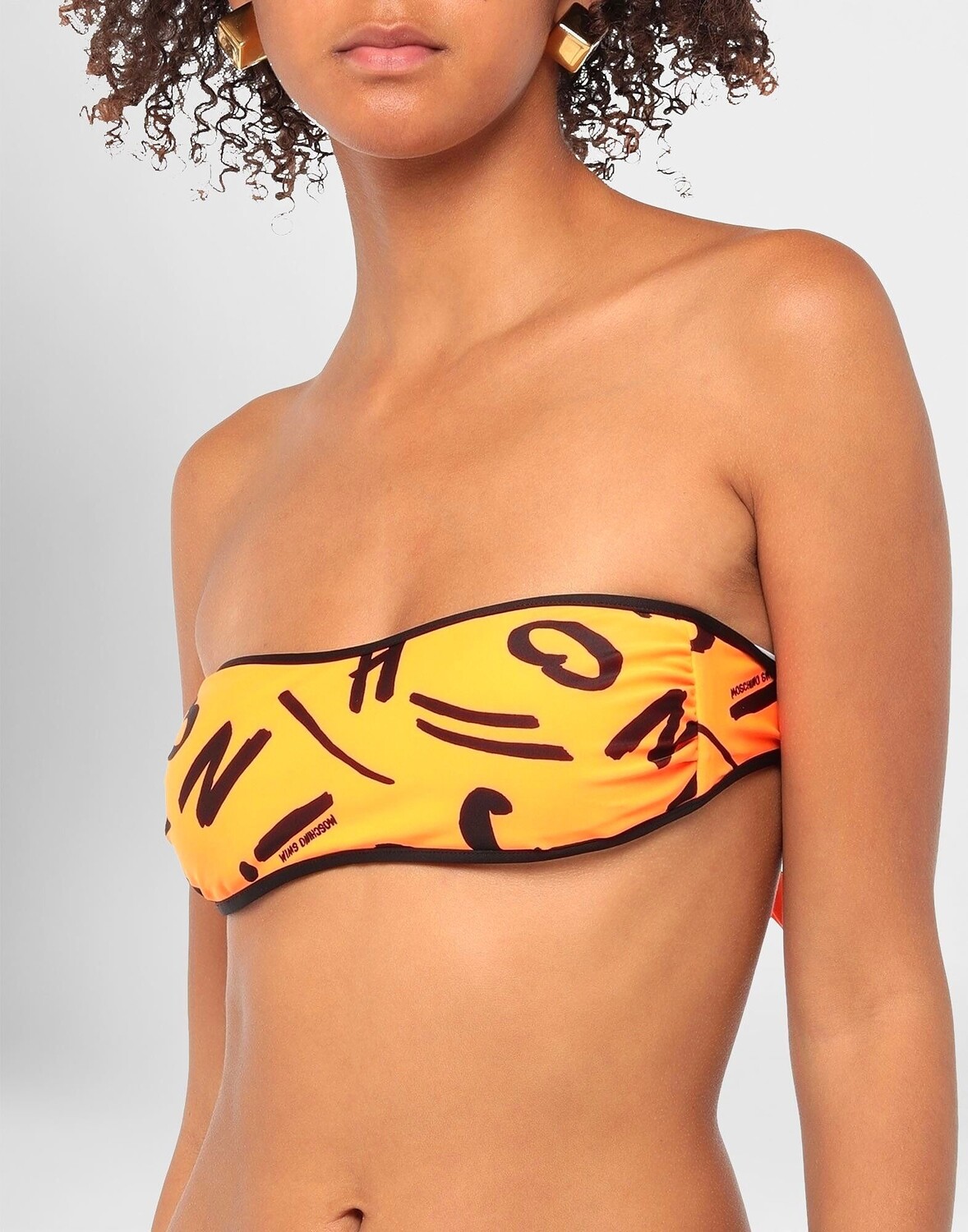 

Верх бикини Moschino, оранжевый