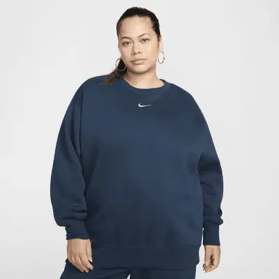 

Толстовка Nike Sportswear Phoenix Fleece, цвет Armory Navy/Sail