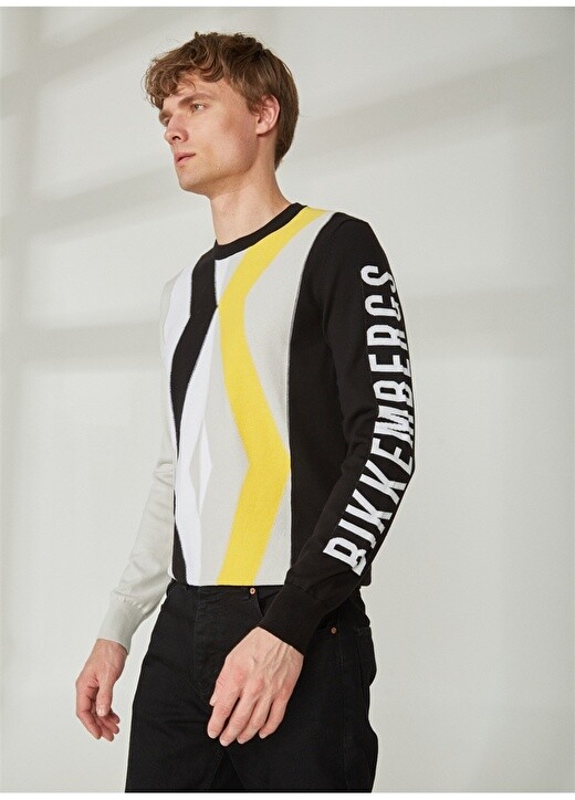 

Черный мужской свитер Bikkembergs