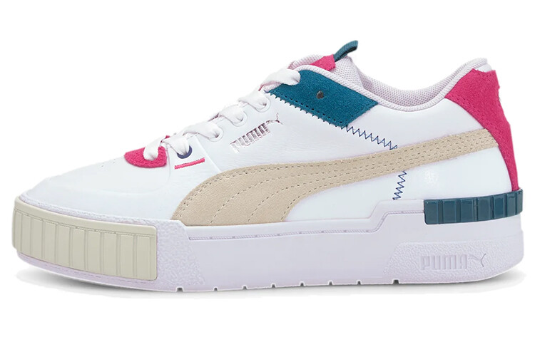 

Puma Cali Sport Mix женский белый/синий/красный