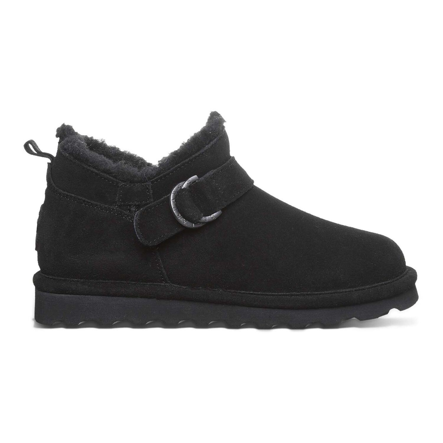 

Женские замшевые зимние ботинки с пряжкой Bearpaw Shorty Bearpaw, черный