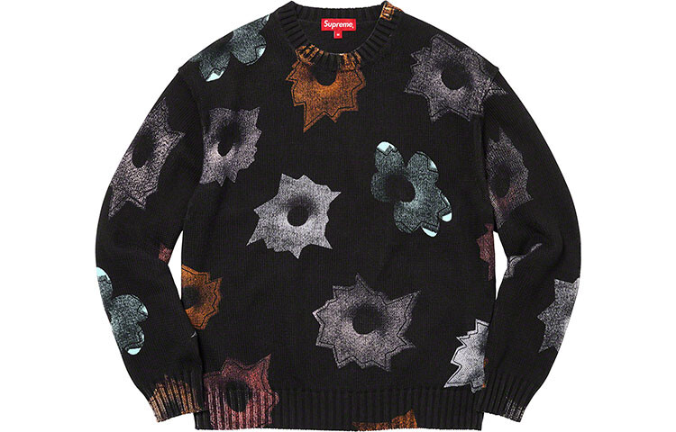 

Supreme Высший свитер унисекс, Черный