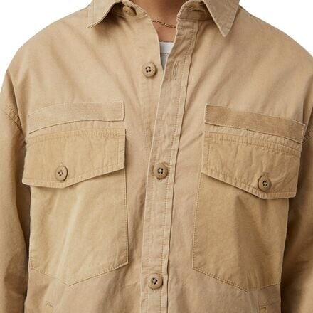 

Куртка-рубашка женская Alpha Industries, цвет Vintage Khaki