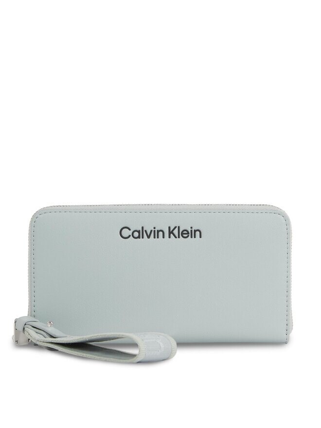 

Большой кошелек Calvin Klein, серый