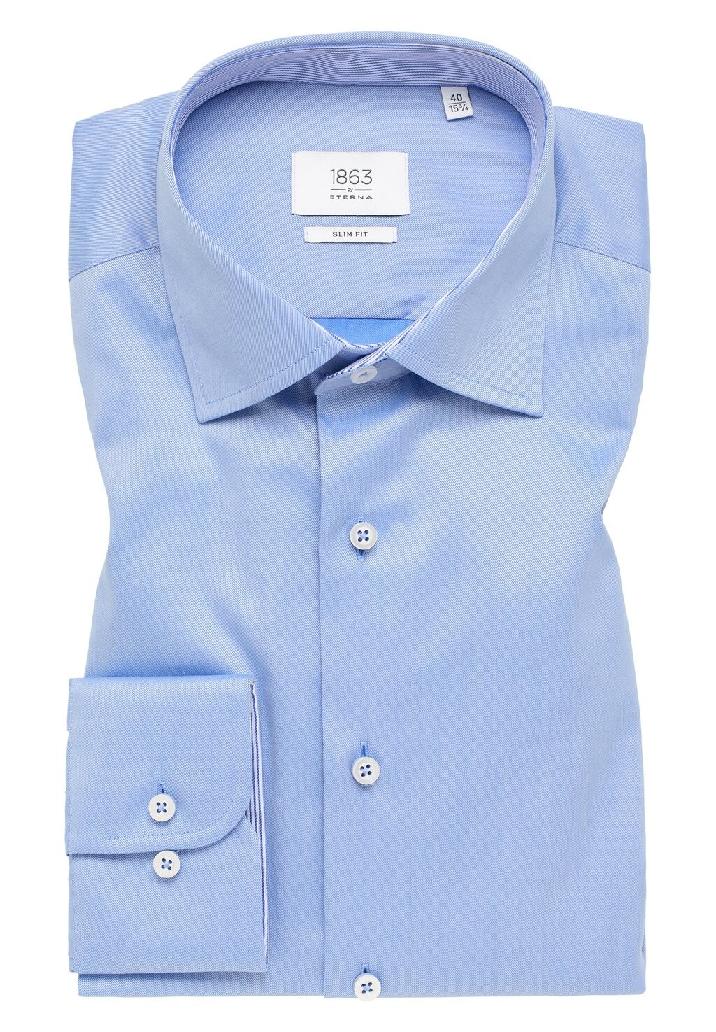 

Официальная рубашка LUXURY SHIRT SLIM FIT Eterna, синий