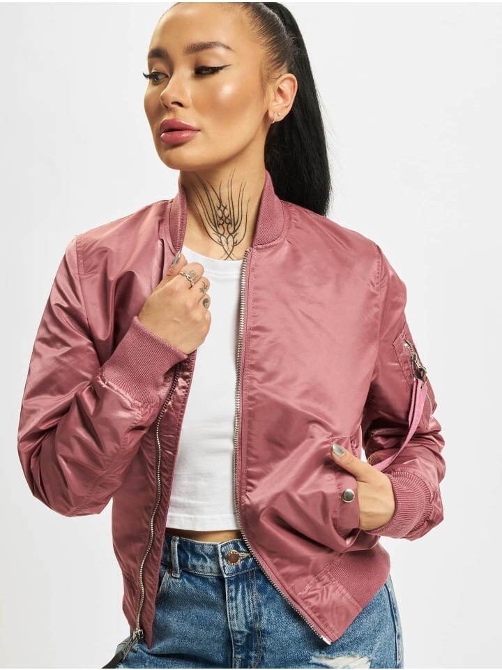

Демисезонная куртка Alpha Industries, цвет dusty pink