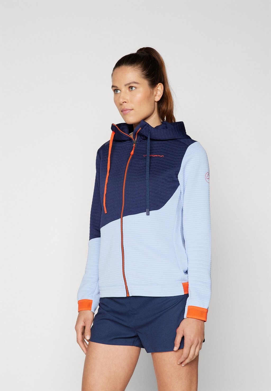 

Толстовка METHOD HOODY La Sportiva, цвет stone blue/deep sea