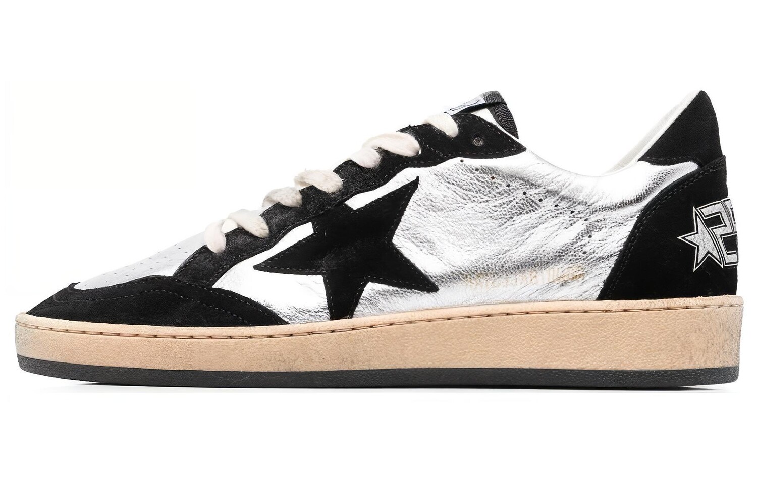 

Кроссовки женские Golden Goose Super-Star Skateboarding, черный / белый
