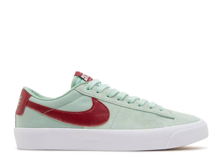 

Кроссовки Nike ZOOM BLAZER LOW PRO GT SB 'ENAMEL GREEN', зеленый