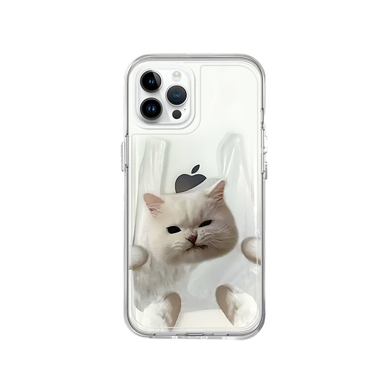 

Чехол для телефона Taowantong Tao Wantong, Photo frame air cushion - transparent - plastic bag cat