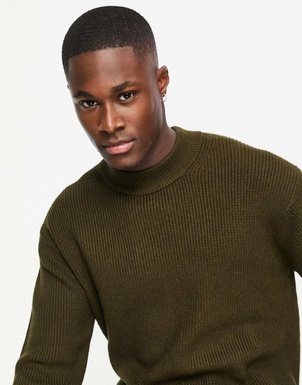 

Свободный джемпер в рубчик в рубчик Pull&Bear