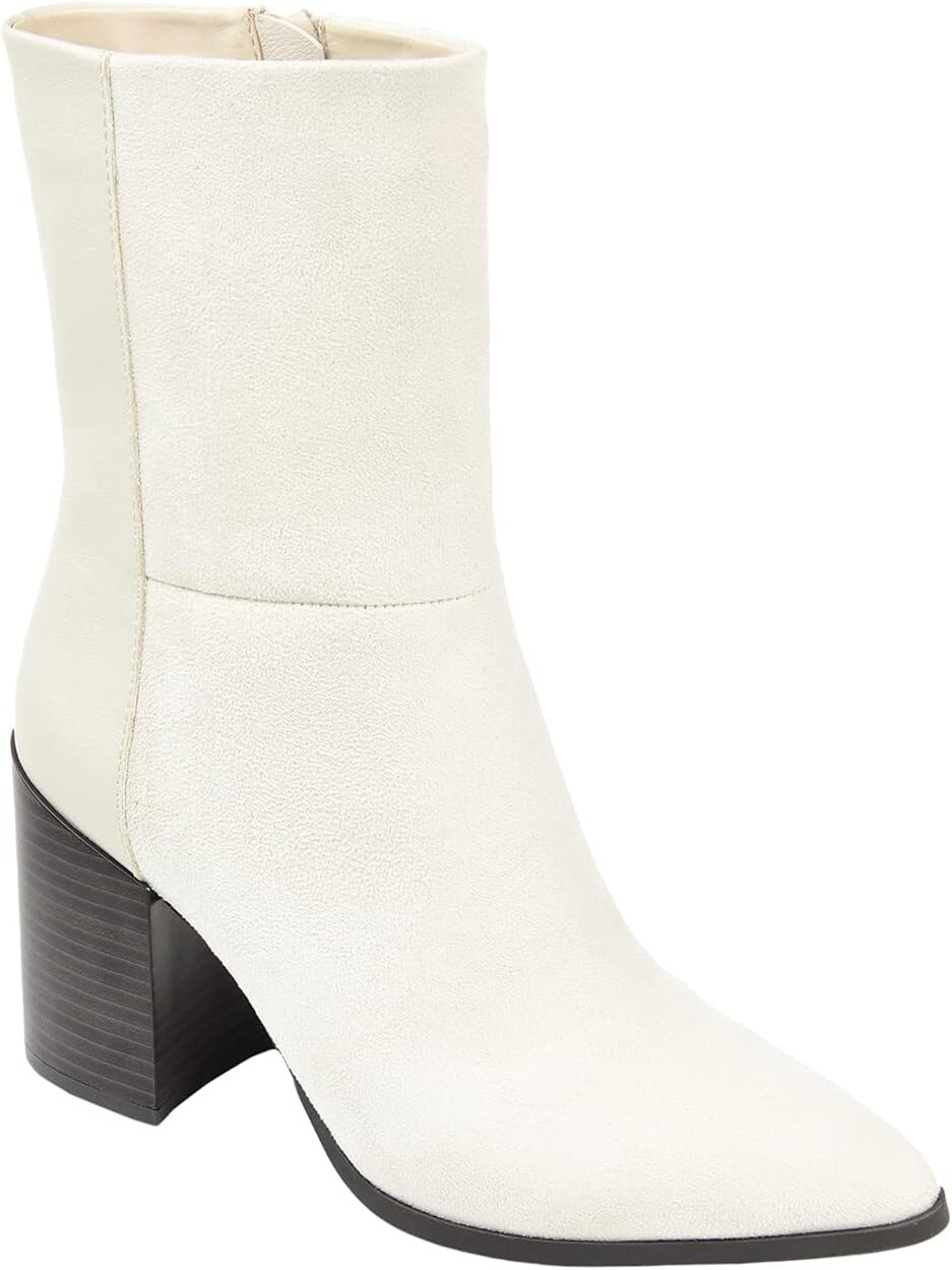 

Ботинки Journee Collection Tru Comfort FoamSharlie Bootie, цвет Off-White