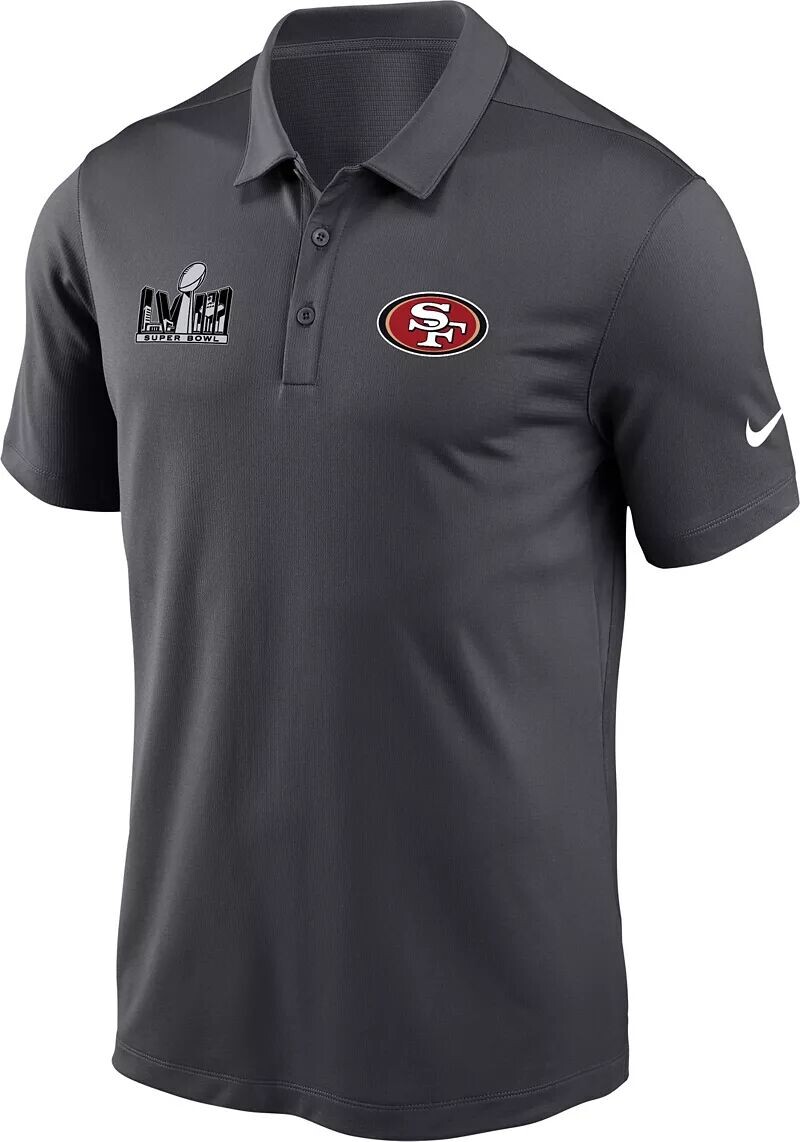 

Мужская футболка-поло из франшизы Nike Super Bowl LVIII 2024 Bound San Francisco 49ers