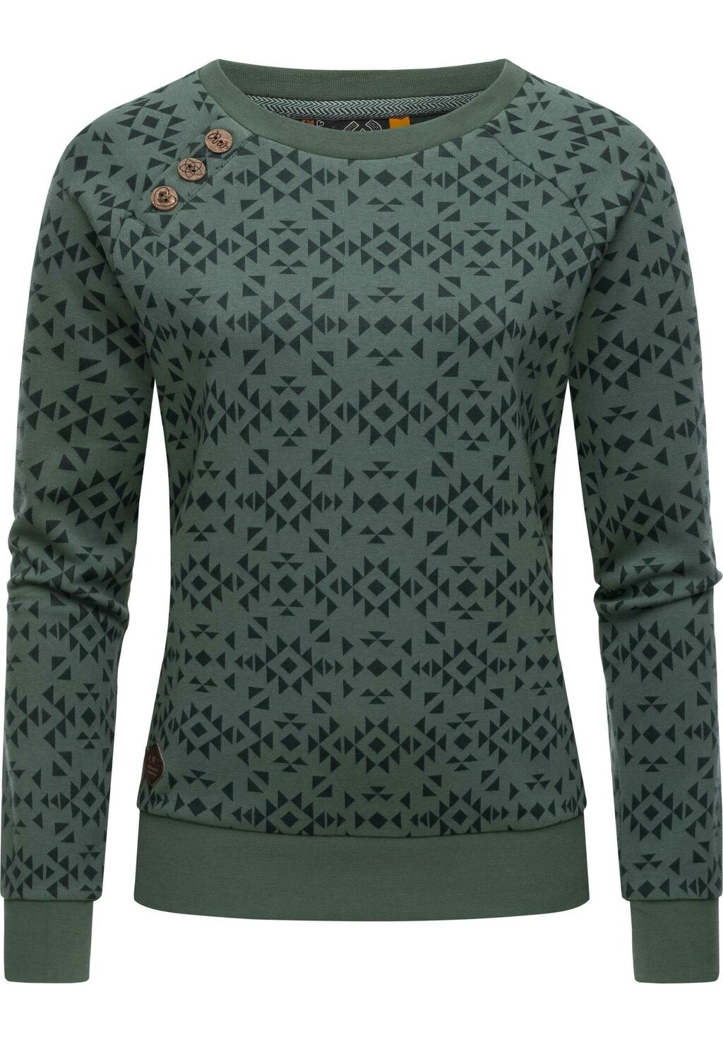 

Толстовка RUNDHALS DARRIA AZTEC Ragwear, сосновый зеленый