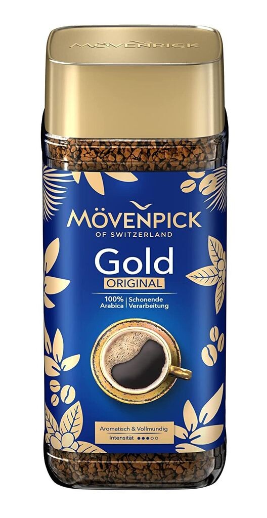 

Кофе растворимый GOLD от Mövenpick, 200г