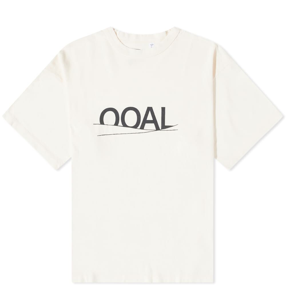 

Футболка оверсайз Nanamica OOAL, экрю