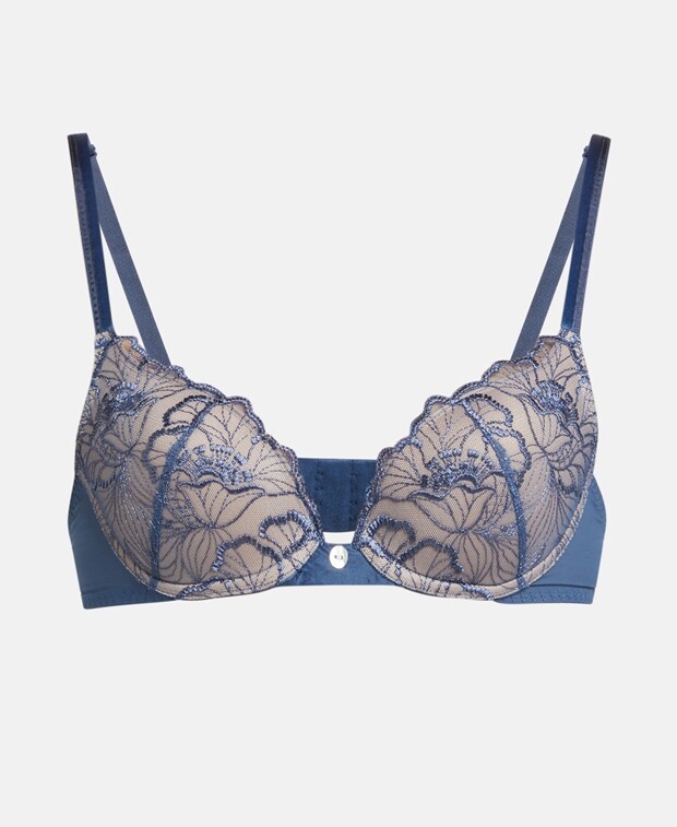 

Бюстгальтер на косточках, чашка AE Maison Lejaby, цвет Slate Blue