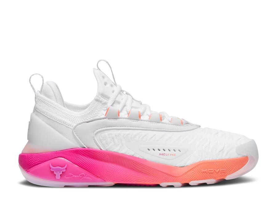 

Кроссовки Under Armour Wmns Project Rock 7, цвет White Vivid Magenta