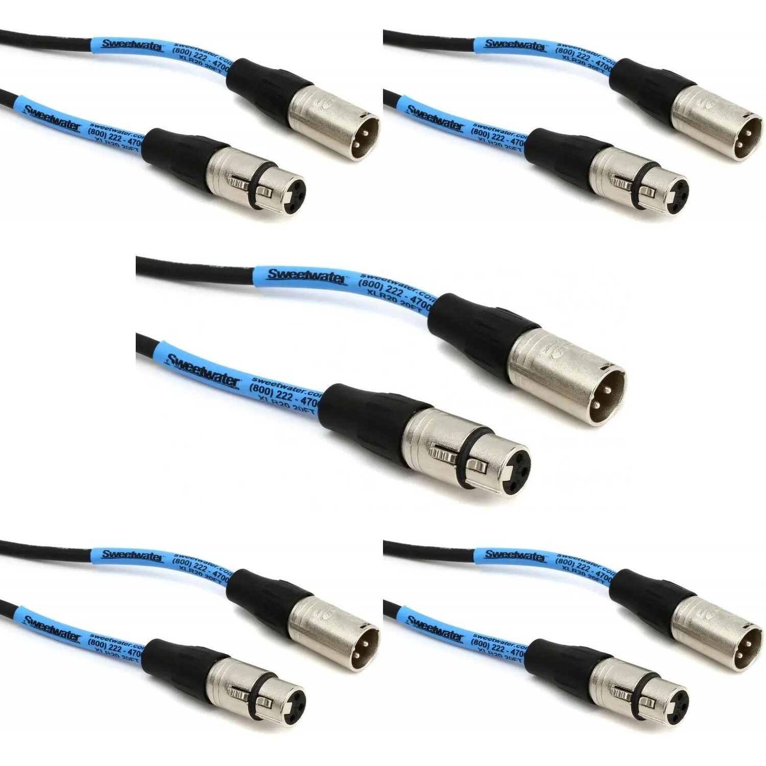 

Микрофонный кабель Pro Co EXM-20 Excellines — 20 футов (5 шт.)