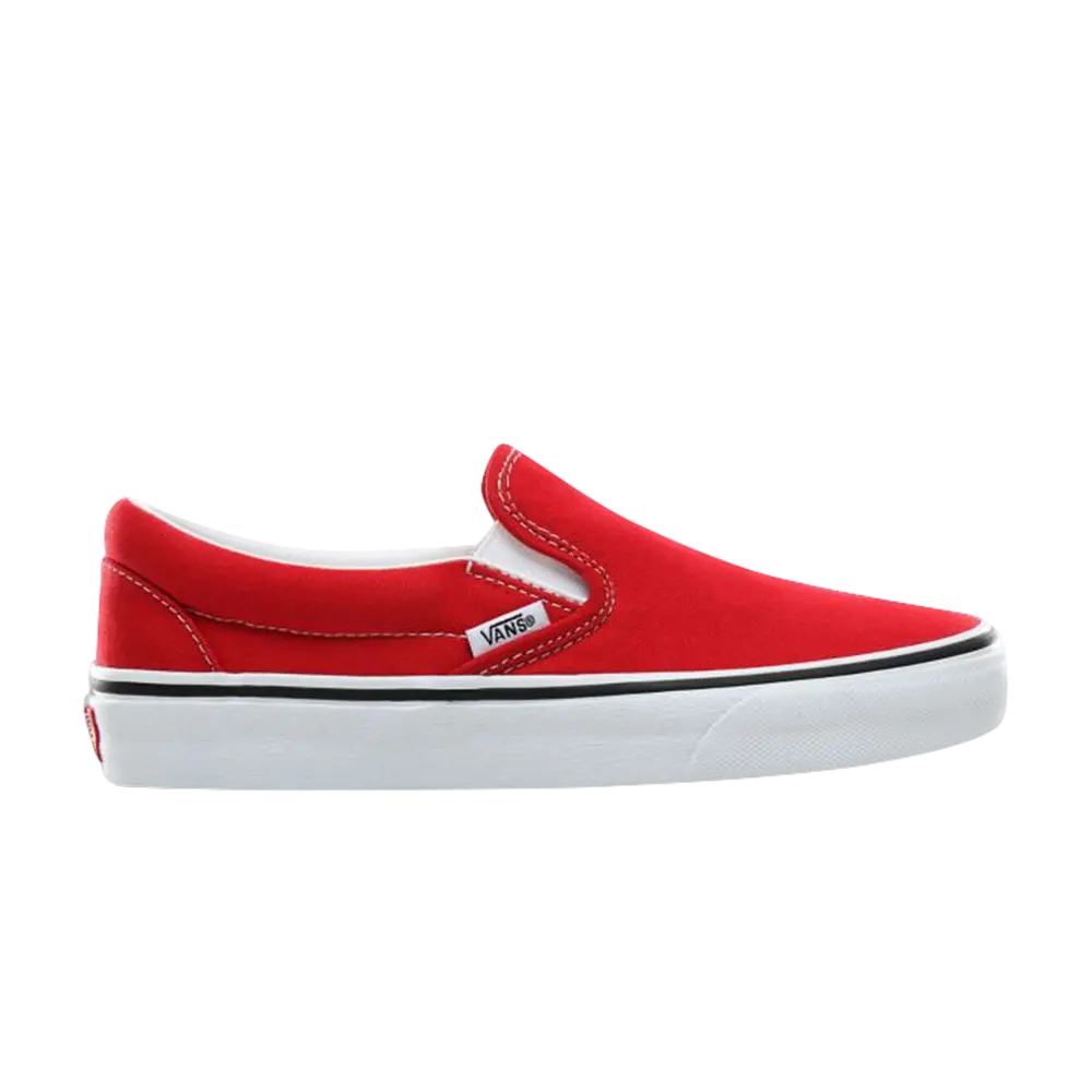 

Кроссовки Slip-On Vans, красный