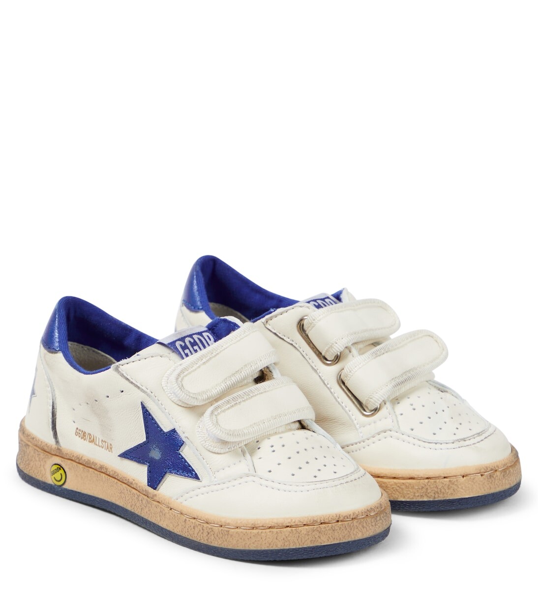 

Кожаные кроссовки Ball Star Golden Goose, белый