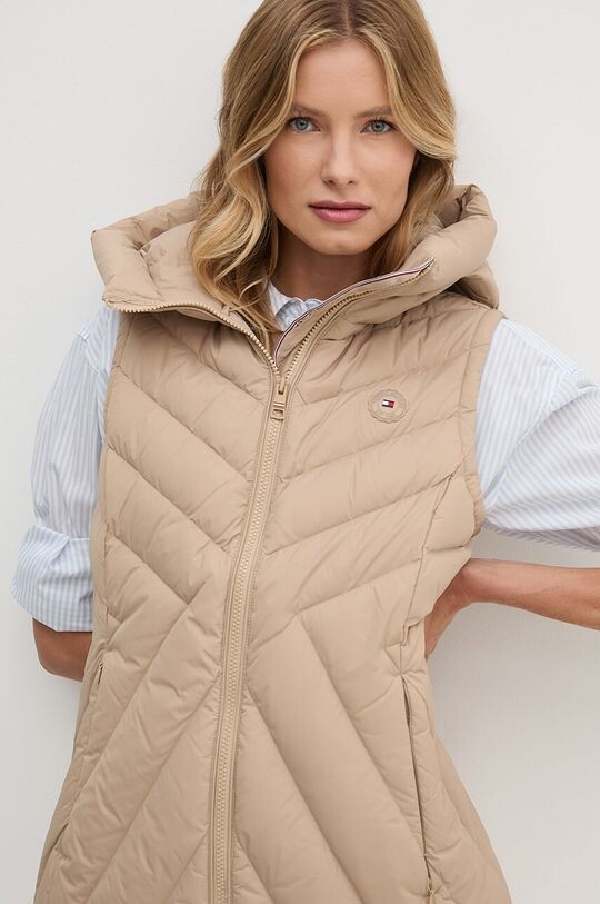 

Пуховой жилет Tommy Hilfiger, бежевый