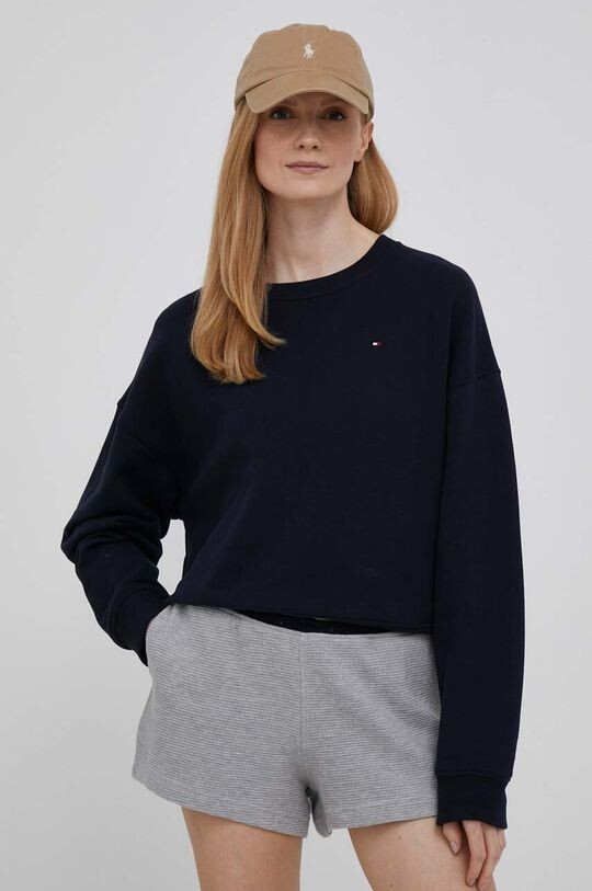 

Хлопковая толстовка Tommy Hilfiger, темно-синий