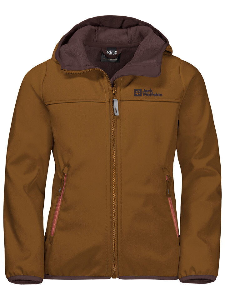 

Куртка софтшелл Jack Wolfskin Fourwinds, оранжевый