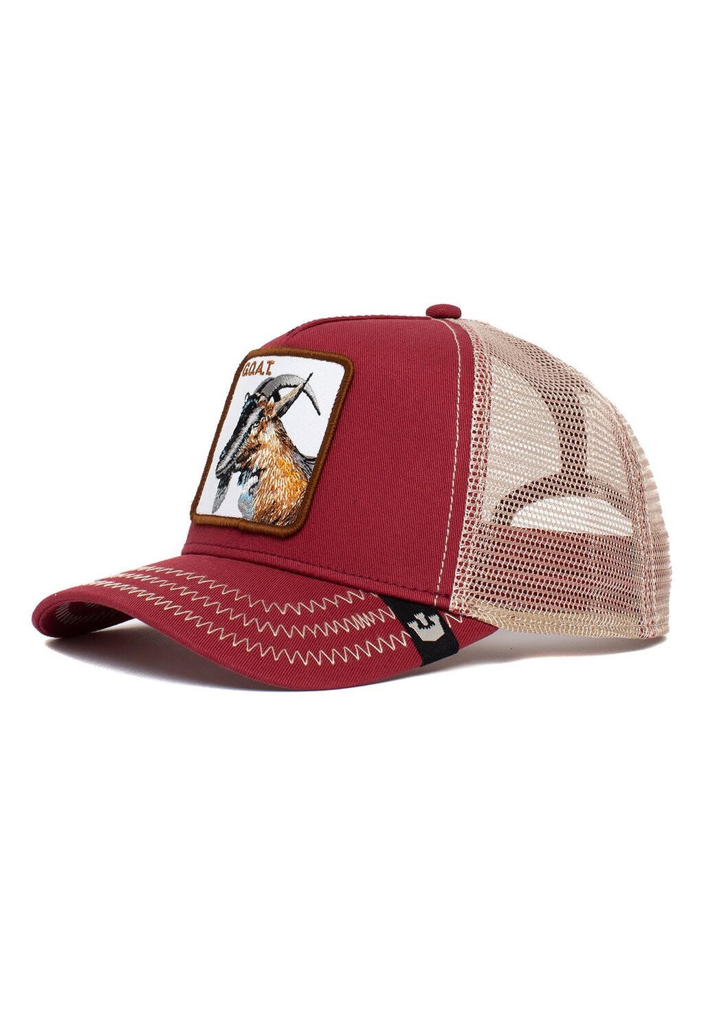 

Бейсболка TRUCKER GOAT Goorin Bros, цвет rot