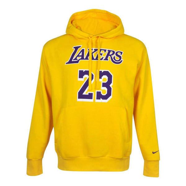 Толстовка Nike NBA Lakers Essential Lebron James Hoodie 'Yellow', желтый фигурка funko vinyl gold nba lakers lebron james city 5 59386