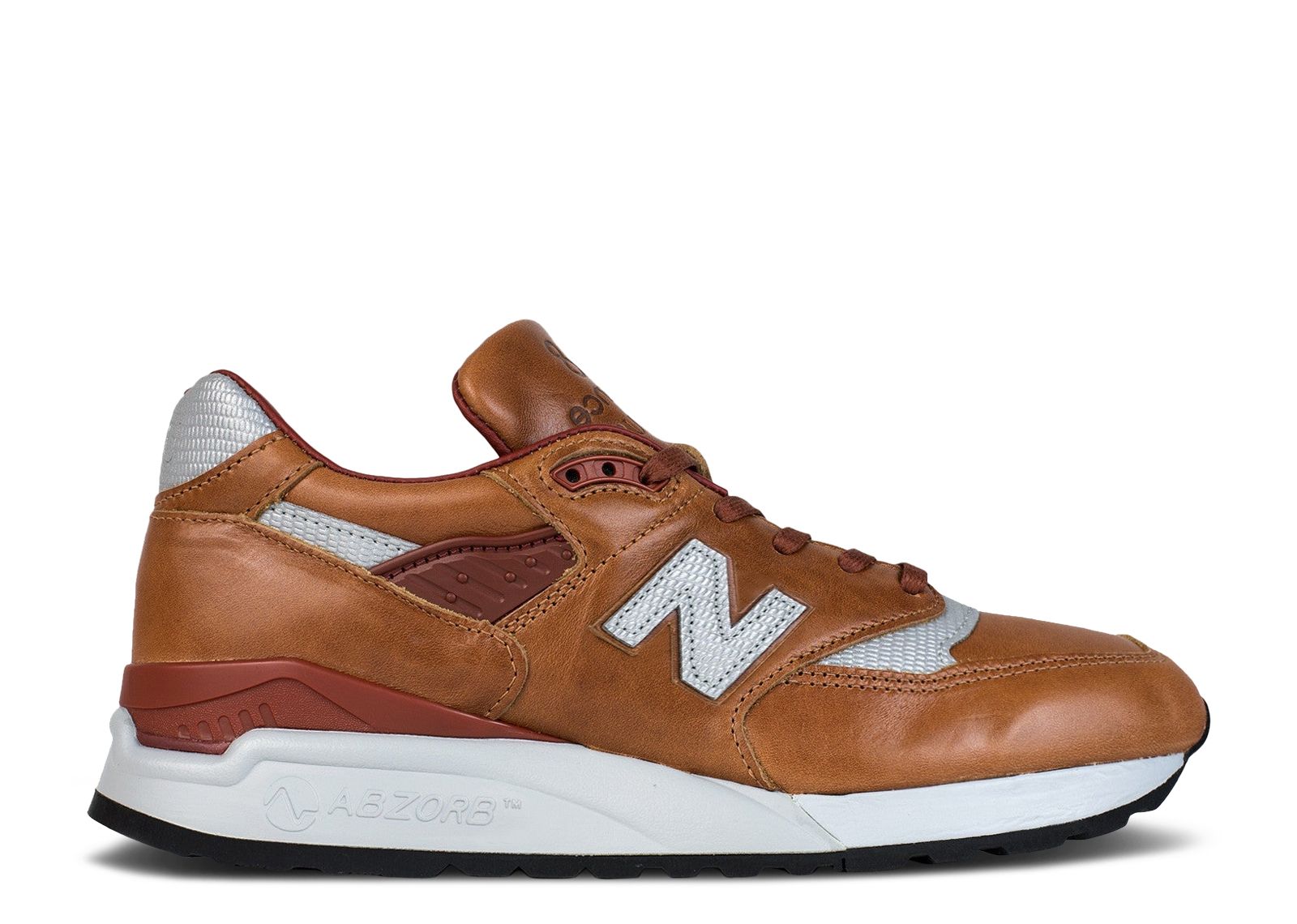 Кроссовки New Balance Horween Leather Co. X 998 Made In Usa 'Age Of Exploration', коричневый