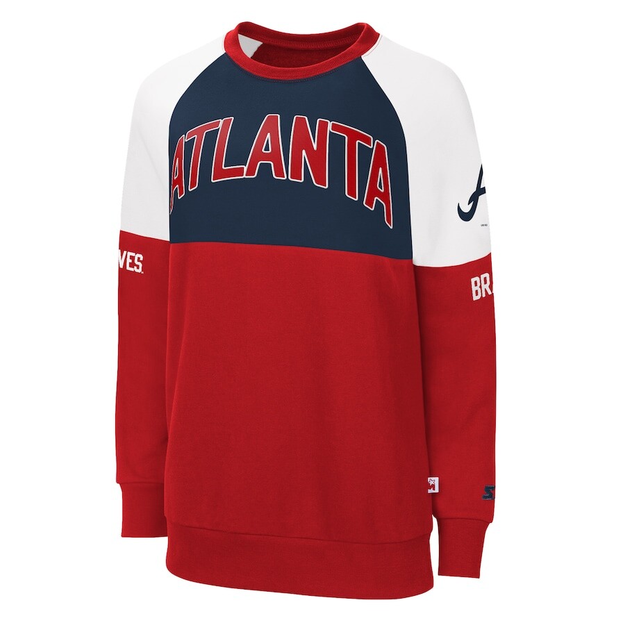 

Толстовка Starter Atlanta Braves, красный