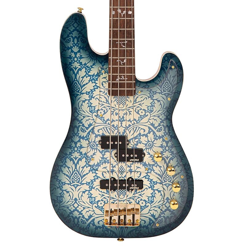 

Басс гитара Vintage Joe Doe 'Lutetia' Bass Guitar Blueburst w/Case