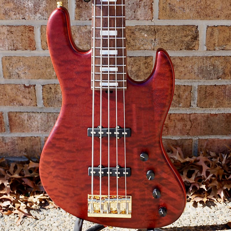 Басс гитара Sadowsky MetroLine 21-Fret Standard J/J Bass Limited Edition 2023 5-String Majestic Red Transparent Satin re pa накладка transparent для nokia 5 4 с принтом капли на листьях