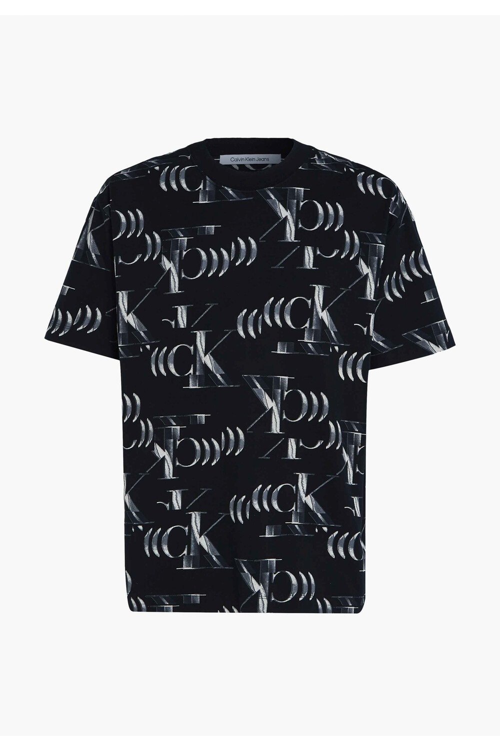 

Футболка мужская Hyper Real Ck Aop Calvin Klein, черный
