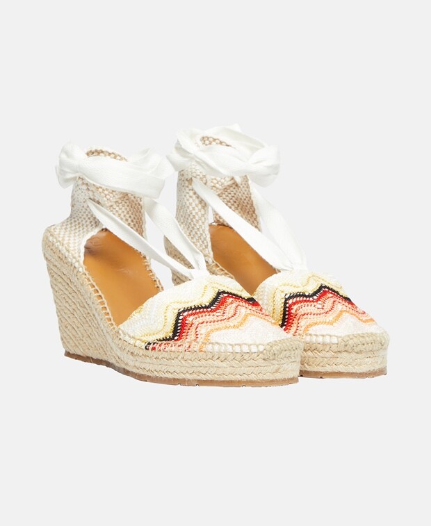 

Эспадрильи на танкетке Missoni, желтый