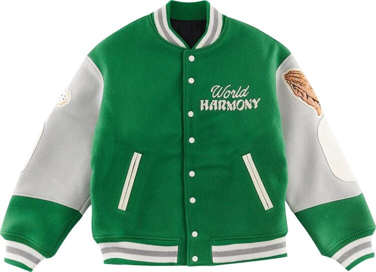 

Куртка Saint Michael Pigeon Varsity 'Green', зеленый