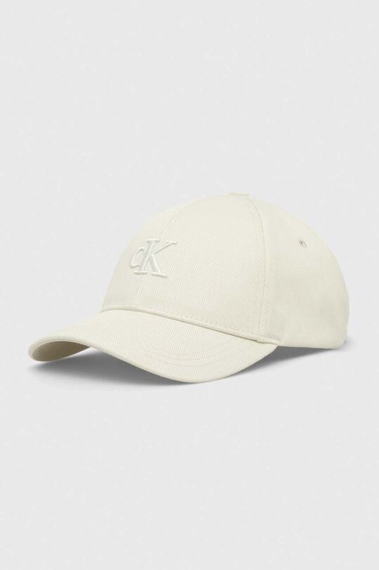 

Хлопковая бейсболка Calvin Klein Jeans, белый