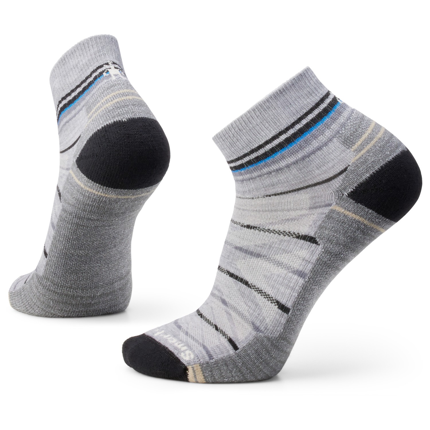 цена Походные носки Smartwool Hike Light Cushion Pattern Ankle, цвет Light Gray